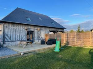 Maisons de vacances Maison a la campagne a 10 minutes d’Honfleur : photos des chambres