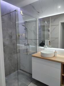 Apartament Przystań z tarasem