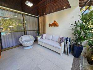 Flat Térreo com Varanda Privativa no Nannai - Locar House