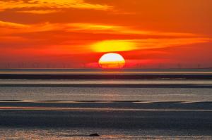 Morecambe Central balcony with sea view