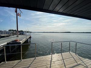 Hausboot Fjord Nordstern mit Dachterrasse in Schleswig
