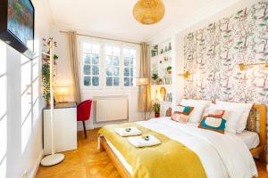 Appartements Grand Modern Appartement with Garden 210 sqm, 15- to Eiffel : photos des chambres