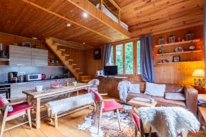 Maisons de vacances Quiet and Authentic Mountain Chalet : photos des chambres