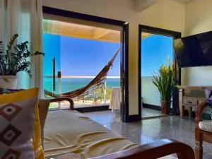 Frente Mar vista incrível Meaípe - مآبي