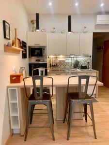 JoliJoliette, terrasse, central, climatisé, WIFI , garage