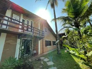 Casa Rústica Alemã - 50m da praia - Praia de Itamambuca