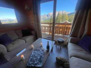 Chalets La joue du loup Bord des pistes - Chalet en bois de charme pour 10 personnes : photos des chambres