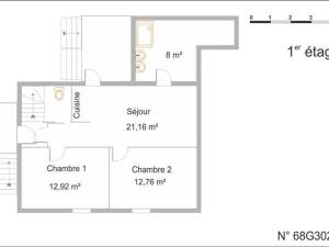 Maisons de vacances Gite Rouffach, 3 pieces, 4 personnes - FR-1-744-16 : Maison de Vacances