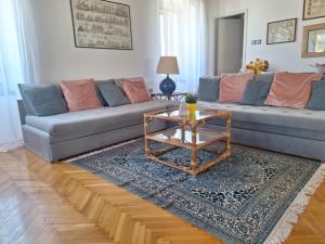 Two-bedroom apartment with sea view,big terrase and garden