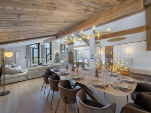 Luxueux Duplex à Courchevel 1550 - 11 Pers, Cheminée, WiFi, 2 Parking - FR-1-562-70