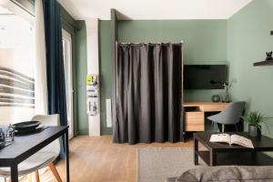 Appartements CARNOT 3 - Studio style industriel carnot : photos des chambres