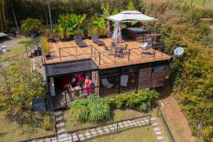 Glamping Montecarlo Lodge Cubo de Madera-Guatapé