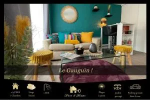 LE GAUGUIN, T2 Cosy, 2-4 Pers, à 300m des plages - 克洛阿尔卡尔诺厄