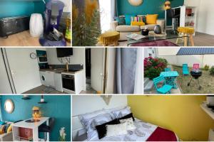 Appartements LE GAUGUIN, T2 Cosy, 2-4 Pers, a 300m des plages : photos des chambres