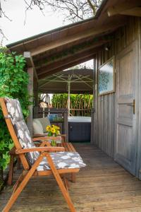 Glamping with a view