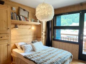 Les Gets - Appartement rénové au pied des pistes, central, 4 pers, balcon, parking privé - FR-1-623-256