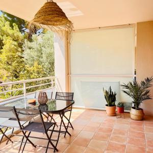 Appartements Bel appartement au calme climatise avec terrasse : photos des chambres