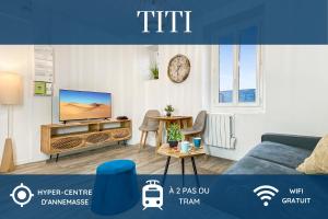 HOMEY TITI - Hyper-centre - Proche Gare et Tram - Lit Convertible - Wifi gratuit