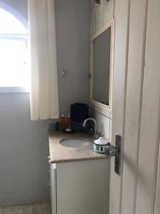 Espaço acolhedor, no Guarujá