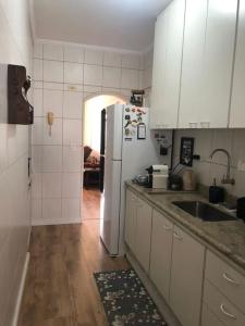 Espaço acolhedor, no Guarujá