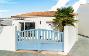 Maisons de vacances Nice home in La Faute sur Mer with 3 Bedrooms and WiFi : photos des chambres