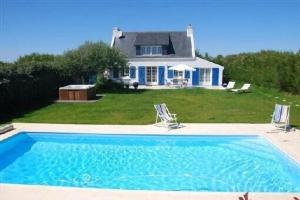 Maisons de vacances Maison Ker Galli  , Belle-Ile-En-Mer, Piscine chauffee et Jacuzzi : photos des chambres