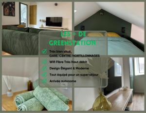 Appartements GreenStation WIFI 5min Gare-Centre-Ville-Hortillonnages : photos des chambres