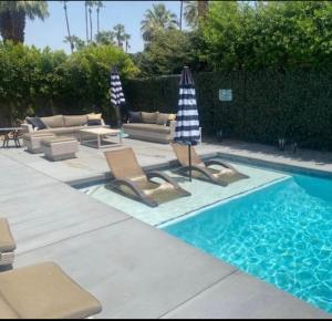 Palm Springs Family Fun, Mid Century with pool and spa