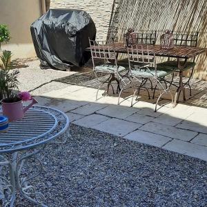 Maisons de vacances Au fond du jardin : photos des chambres