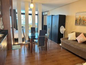 Appleone Ayala Condo with Balcony