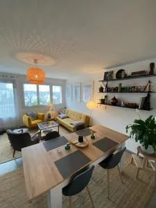 Appartement lumineux 70 m2 & parking privé proche centre - 朗代尔诺