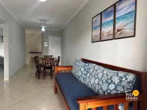 Praia Grande Ubatuba, Conforto, 2 vagas garagem poucos passos do mar ! Apto 306