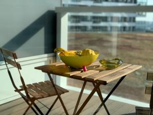 Self check-in, Danube bank, free parking