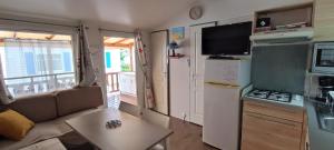 Campings Mobil home climatise tout confort 50 m de l-ocean : photos des chambres