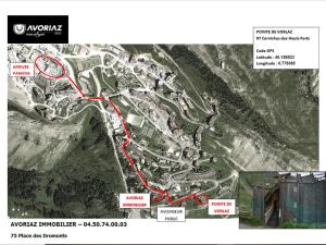 Avoriaz, appartement 4 pers, balcon, wifi, proche du centre. - FR-1-633-79