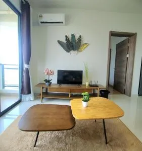 Seaview Regalia Park, (Happy House), Full Furnished, Free WiFi Forestcity - Kampong Tanjong Kupang