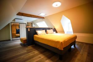 Maisons de vacances Lodge ou Gite de caractere avec jaccuzi spa piscine : photos des chambres