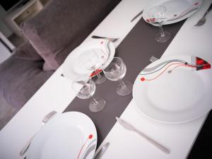 Appartement T3 climatisé, Wi-Fi