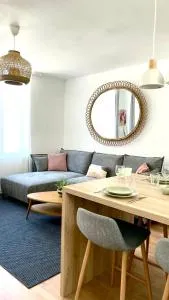 Chez Clément et Mathilde - Rdc Hyper centre tout équipé - avec extérieur - Millonfosse