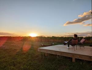 Sejours a la ferme La Tiny House de chez Henri : photos des chambres