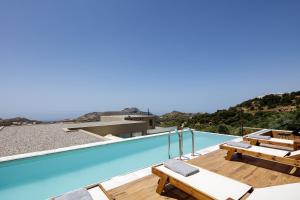 New Stylish Sea View Villa Complex Domus Elia with Private Pool, 4km from nearest beach