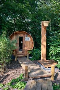 ZEN-bungalow no 6 met sauna en hottub