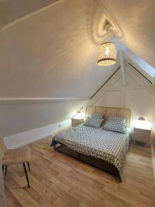Appartements Appartement duplex renove vue sur la Loire : photos des chambres