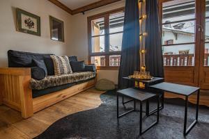 Arc 1950 Appartement skis aux pieds