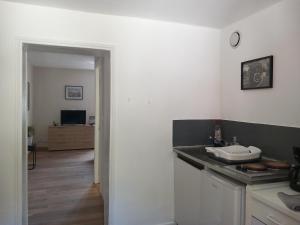 Appartements Studio bleu tout equipe avec wifi : photos des chambres