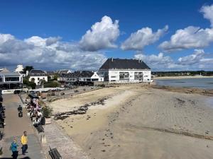 Appartements Appartement 3p 70m2, vue mer, plage et port de Lomener : photos des chambres