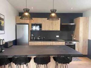 Appartements Appartement 3p 70m2, vue mer, plage et port de Lomener : photos des chambres