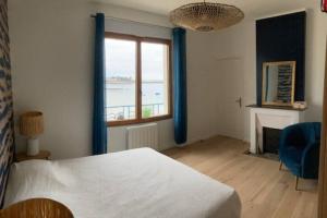 Appartements Appartement 3p 70m2, vue mer, plage et port de Lomener : photos des chambres