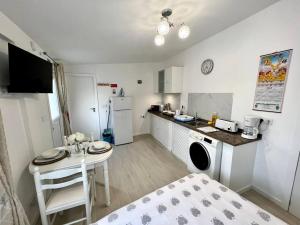 Modern Minimalist Studio with Essential Comfort