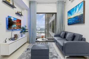 Cozy 2 Bedrooms Condo in T1 Masteri Thao Dien, Fully Furnished With Full Amenities